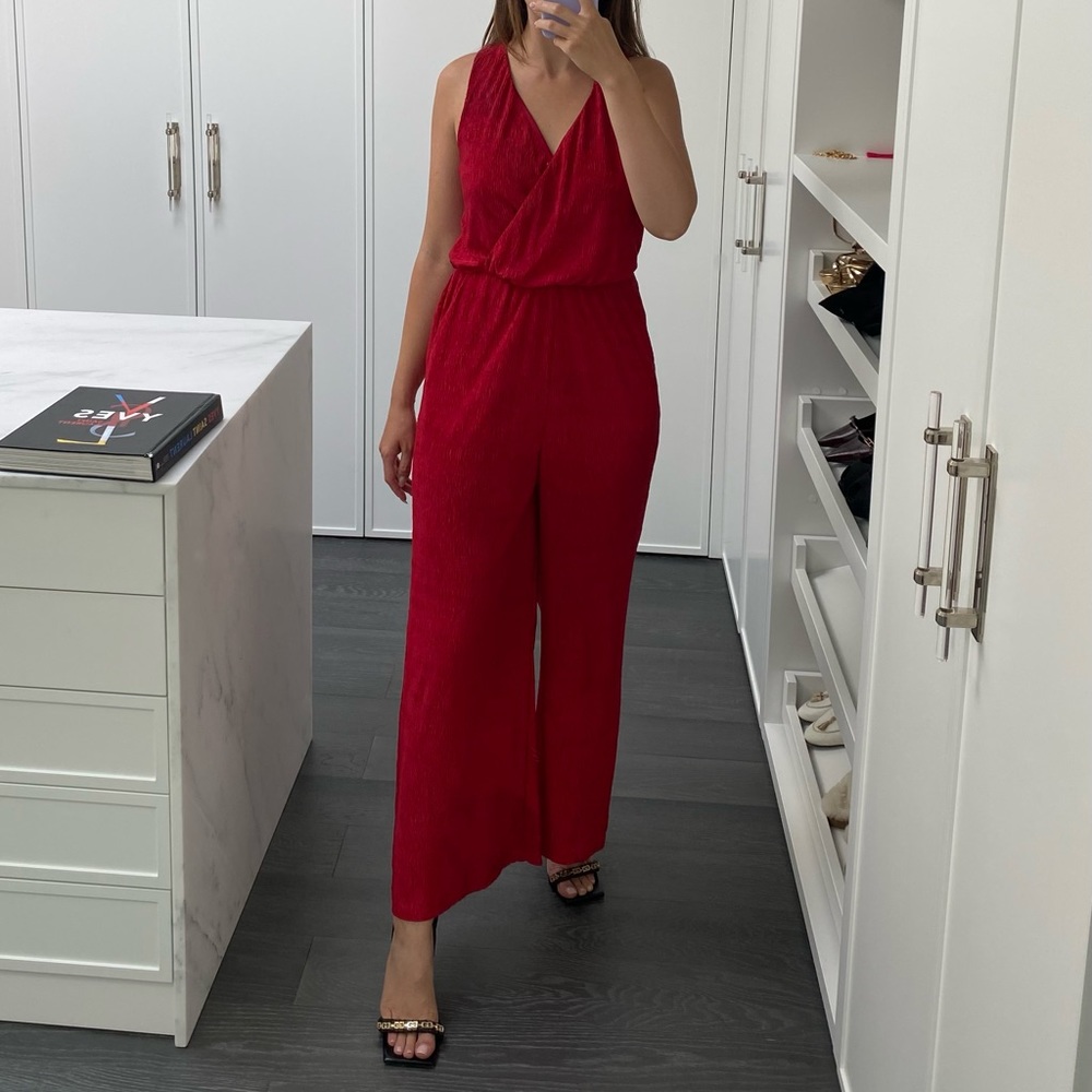 All in Favour Red Jumpsuit from Nordstrom